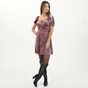 ATTRATTIVO-Γυναικείο mini φόρεμα ATTRATTIVΟ 92281828 ροζ