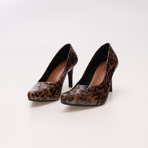 USA FLEX-Γυναικείες γόβες USA FLEX 4221-1780-685 καφέ leopard