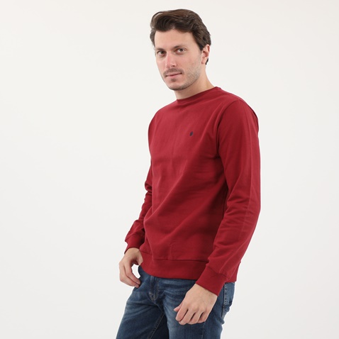 DORS-Ανδρική φούτερ μπλούζα DORS κόκκινη