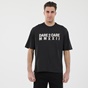 DIRTY LAUNDRY-Ανδρικό oversized t-shirt DIRTY LAUNDRY DLMT2121F D2C ανθρακί