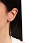 JEWELTUDE-Γυναικεία σκουλαρίκια JEWELTUDE 15612 από επιχρυσωμένο ασήμι