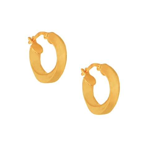 JEWELTUDE-Γυναικεία σκουλαρίκια κρίκοι JEWELTUDE 15818 ασημένια