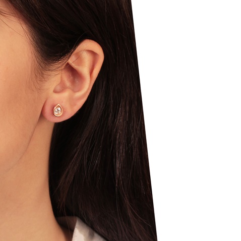 JEWELTUDE-Γυναικεία ασημένια καρφωτά σκουλαρίκια JEWELTUDE 15804