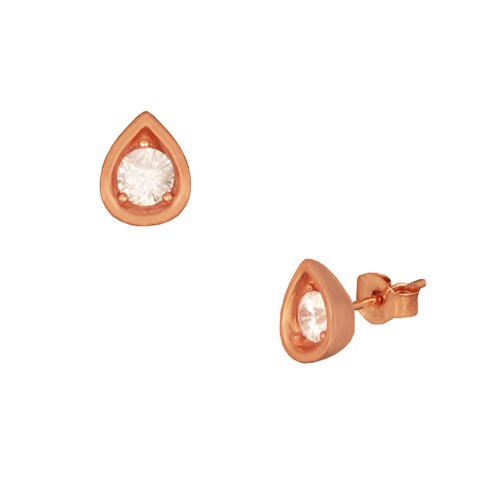 JEWELTUDE-Γυναικεία ασημένια καρφωτά σκουλαρίκια JEWELTUDE 15804