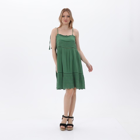 ATTRATTIVO-Γυναικείο mini φόρεμα ATTRATTIVO 9914425 πράσινο