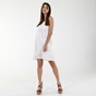 ATTRATTIVO-Γυναικείο mini φόρεμα ATTRATTIVO 9914425 λευκό