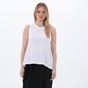 'ALE-Γυναικεία αμάνικη μπλούζα 'ALE 81032333 λευκή
