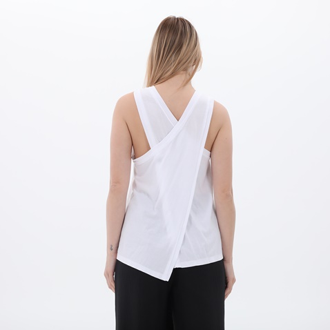 'ALE-Γυναικεία αμάνικη μπλούζα 'ALE 81032333 λευκή