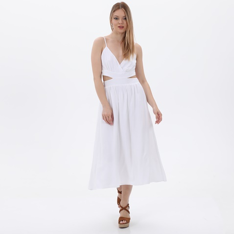 ΄ALE-Γυναικείο μακρύ φόρεμα ΄ALE 81259891 λευκό