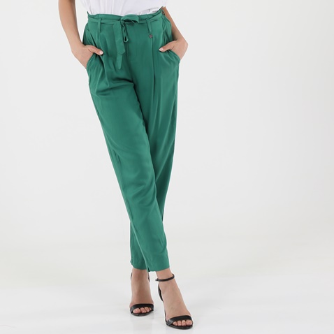 ATTRATTIVO-Γυναικείο ψηλόμεσο παντελόνι ATTRATTIVO 91099069C πράσινο