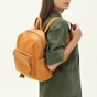 ATTRATTIVO-Γυναικεία τσάντα backpack ATTRATTIVO 9T19840 πορτοκαλί