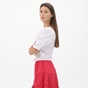 ATTRATTIVO-Γυναικείο cropped πουκάμισο ATTRATTIVO 9913583 λευκό