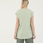 ATTRATTIVO-Γυναικείο μακρύ t-shirt ATTRATTIVO 9914205 ανοιχτό πράσινο