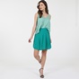 'ALE-Γυναικεία mini φούστα 'ALE 81418572 πράσινη
