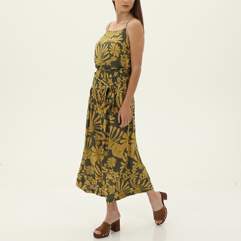 'ALE-Γυναικεία jupe culotte 'ALE 81374078 πράσινη κίτρινη floral