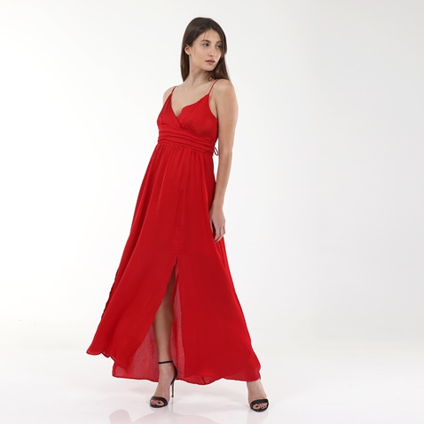 'ALE-Γυναικείο maxi φόρεμα 'ALE  82148876 κόκκινο