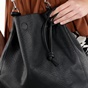 'ALE-Γυναικεία τσάντα ώμου 'ALE 8T19560 μαύρη