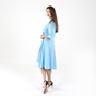 'ALE-Γυναικείο mini φόρεμα 'ALE 8914084 γαλάζιο
