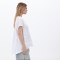 'ALE-Γυναικεία λινή μπλούζα 'ALE 8915737 λευκή