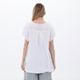 'ALE-Γυναικεία λινή μπλούζα 'ALE 8915737 λευκή