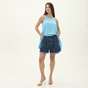 'ALE-Γυναικεία μακριά αμάνιικη μπλούζα 'ALE 81372330 γαλάζια