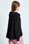 BODYTALK-Γυναικεία φούτερ μπλούζα BODYTALK 1212-902125 μαύρη