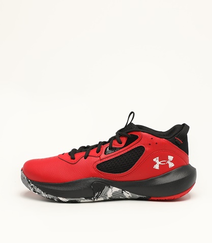 UNDER ARMOUR-Unisex παπούτσια basketball UNDER ARMOUR 3025616 UA Lockdown 6 κόκκινο μαύρο