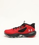 UNDER ARMOUR-Unisex παπούτσια basketball UNDER ARMOUR 3025616 UA Lockdown 6 κόκκινο μαύρο