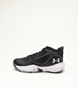 UNDER ARMOUR-Unisex παπούτσια basketball UNDER ARMOUR 3025617 UA GS Lockdown 6 μαύρο λευκό