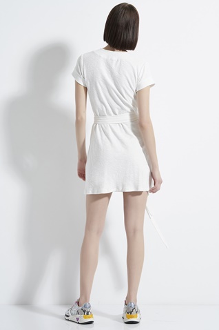 SUGARFREE-Γυναικείο mini φόρεμα  SUGARFREE 21814056 λευκό