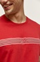 EDWARD JEANS-Ανδρικό t-shirt EDWARD JEANS MP-N-TOP-S22-017 JERIC κόκκινο