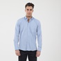 GREENWOOD-Ανδρικό oxford πουκάμισο GREENWOOD 04231001 γαλάζιο