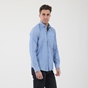 GREENWOOD-Ανδρικό oxford πουκάμισο GREENWOOD 04231002 μπλε