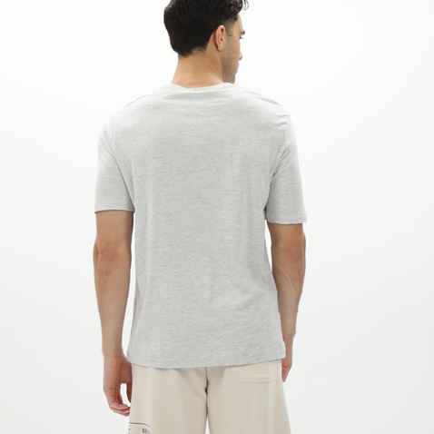 BODYTALK-Ανδρικό t-shirt BODYTALK 1231-953128 γκρι