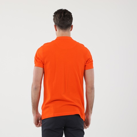 DORS-Ανδρική polo μπλούζα DORS 1132001.C05 πορτοκαλί