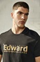 EDWARD JEANS-Ανδρικό t-shirt EDWARD JEANS MP-N-TOP-S21-013 FIXED μαύρο
