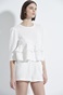 SUGARFREE-Γυναικεία μπλούζα SUGARFREE 21812059 λευκή