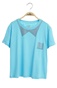 SUGARFREE-Παιδική μπλούζα SUGARFREE 21612246 τιρκουάζ