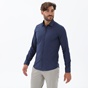 MARTIN & CO-Ανδρικό πουκάμισο MARTIN & CO 123-51-1450 SLIM FIT μπλε