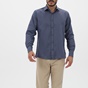 MARTIN & CO-Ανδρικό πουκάμισο MARTIN & CO 122-52-1160 REGULAR FIT μπλε