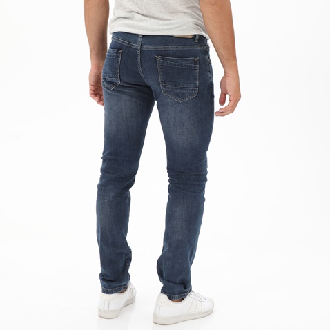 FRANK TAILOR-Ανδρικό jean παντελόνι FRANK TAILOR 123-33-8068 μπλε σκούρο