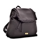 19V69 ITALIA-Γυναικεία τσάντα πλάτης 19V69 ITALIA 9900 ECO LEATHER μαύρη