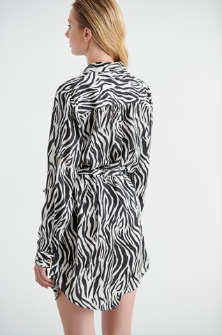 SUGARFREE-Γυναικείο mini φόρεμα SUGARFREE 22814198 λευκό μαύρο