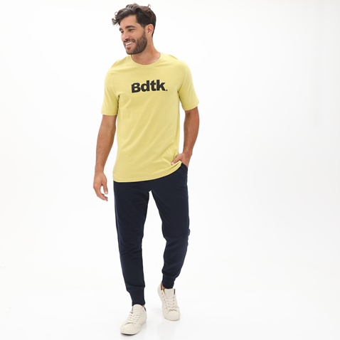 BODYTALK-Ανδρικό t-shirt BODYTALK 1221-950028 κίτρινο