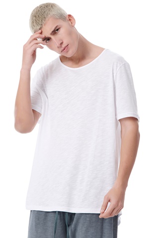 BODYTALK-Ανδρικό t-shirt BODYTALK 1191-952028 λευκό