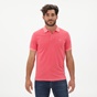 GANT-Ανδρική polo μπλούζα GANT 2052028 Sunfaded Pique Rug ροζ