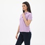 GANT-Γυναικεία polo μπλούζα GANT 4203206 Sunfaded λιλά