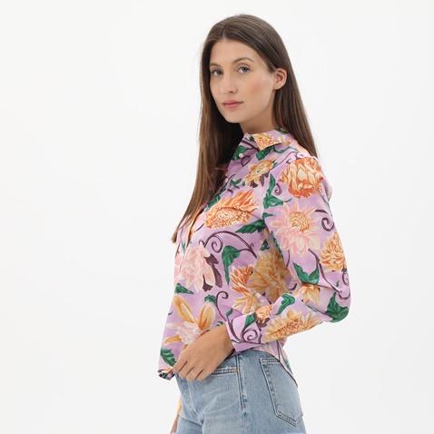 GANT-Γυναικείο πουκάμισο GANT 4300076 μοβ floral