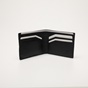 GANT-Ανδρικό πορτοφόλι GANT 9980070 Leather Wallet μαύρο