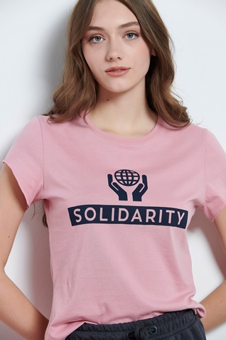 BODYTALK-Γυναικεία μπλούζα BODYTALK 1221-902128 ροζ